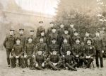 R.G.A. 1st. Heavy  Brigade at Fort Rowner in 1902 (Photo kindly supplied by the family of Charles Hunt - 2nd row up 2nd from right)