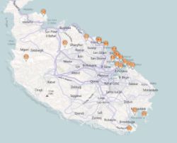 Bing Malta forts