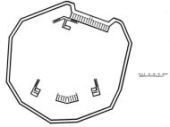 Plan of Pewley Hill Mobilisation Centre by Alec Beanse