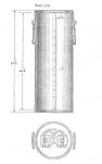 Case, Powder, Cylindrical Y and Z