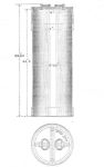 Case, Powder, Cylindrical B Pattern