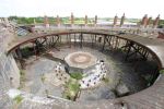 9.2inch B.L. Emplacement Gilkicker Fort modified to take a 3inch AA