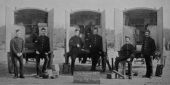 Printing wagons and printers 1898
