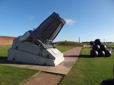 Mallet's Mortar No.2 ouside the Royal Armouries Museum of Artillery at Fort Nelson