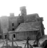 Fort Albert: Brennan Torpedo Establishment buildings prior to demolition.
