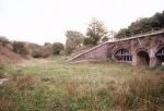 Fort Borstal: Chatham: Kent:  Parade with front casemates