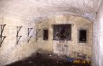 Fort Borstal: Chatham: Kent; Interior of front casemates, artillery store