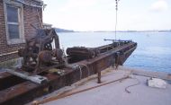 Plymouth Breakwater Fort gantry and hoist