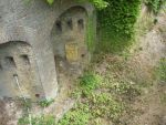 Fort Burgoyne: Entrance ditch casemates