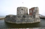 Calshot Castle: View from the North