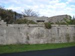 Cliff End Battery: 4.7inch QF gun emplacements