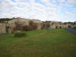 Cliff End Battery: 4.7inch QF gun emplacements