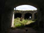 Darnet Fort: gun casemate