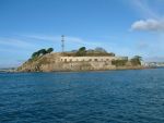 Drake's Island: Plymouth: The Island from the sea