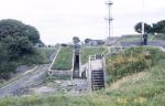 Drake's Island: Plymouth: View towards upper gun batteries