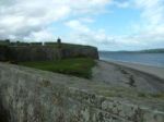 Fort George: External North wall looking West