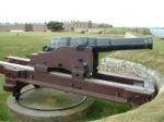 Fort Geoge: Duke of Cumberland's Bastion 64pr. 64cwt RML MkI