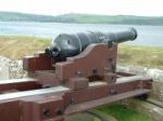 Fort Geoge: Duke of Cumberland's Bastion 64pr. 64cwt RML MkI