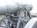 Australia: Adelaide: Fort Glanville: 64pr RML on Siege Mounting 