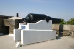 Harwich Redoubt 9-inch 12-ton RML recovered from the ditch