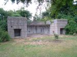 Hilsea Lines, west demi-bastion Moncrieff pit