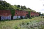 Hilsea Lines, east centre curtain barrack casemates.