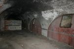 Hilsea Lines, east centre curtain - interior of gun gallery.