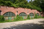 Hilsea Lines, East Bastion barrack casemates.