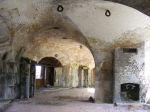 Hoo Fort: gun casemates