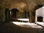 Hoo Fort: gun casemates