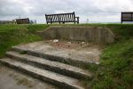 Kings Bastion and Long Curtain: Portsmouth: 6pr Q.F. emplacement 