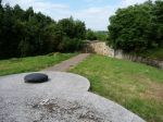 Fort Lantin: View from Central Massif towards Head Casemate