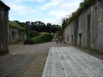 Fort Loncin: Central Massif - Gorge ditch