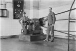 Thorn Island Fort engine room