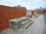 Point Battery and Barracks: Old Portsmouth: Hampshire upper gun platform of north barrack casemates