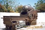 Puckpool Battery: Armstrong Protected Barbette mounting of the type employed at Puckpool (Tangiers)