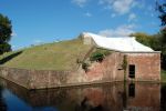 Fort Rowner: Gosport: Hampshire:  The  south caponier.(Chris Rayner)
