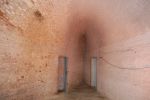 Fort Rowner: Gosport: Hampshire:  One of the rooms in the south shoulder.(Chris Rayner)