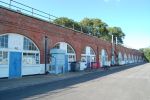 Fort Rowner: Gosport: Hampshire: Barrack casemates under the main west rampart.(Chris Rayner)