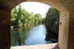 Fort Rowner: Gosport: Hampshire: View out of a gunport in the keep.(Chris Rayner)