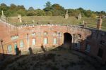 Fort Rowner: Gosport: Hampshire: The keep viewed from the terreplein. (Chris Rayner)