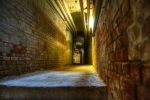 Fort Rowner: Gosport: Hampshire: Tunnel behind the west casemates beneath the west rampart