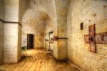 Fort Rowner: Gosport: Hampshire: Interior of keep: Main magazine.