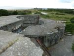 Stokes Bay Lines: Gosport: No.2 Battery 6-inch B.L. emplacement with Browndown Battery beyond - August 2010