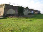 Fort Victoria sea facing casemates in 2008