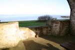 Fort Victoria open fronted casemate in 2008