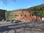 Fort Wallington:  Redan wall in 2012