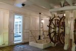HMS Warrior 1860: Portsmouth Hampshire:  Lower Steering