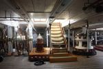 HMS Warrior 1860: Portsmouth Hampshire:  Main gun deck