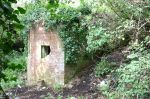 Yaverland Battery: Isle of Wight: The caponier in the southern ditch